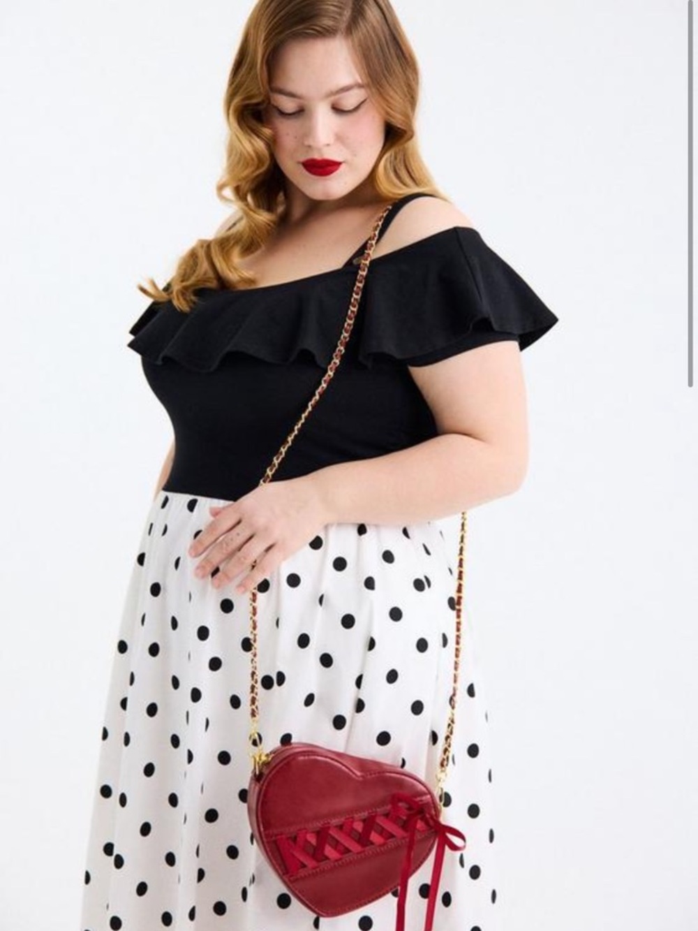 New Torrid Corset Heart Crossbody Bag